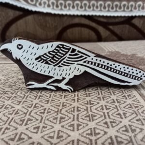 Cuckoo Bird ,pottery stamp ceramic mould scrapbooking tjap batik printing floral carved stamps.