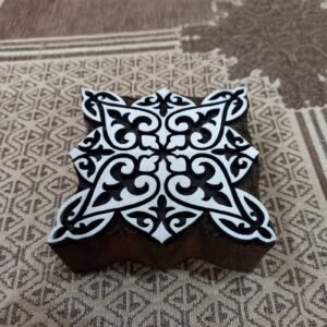 Tile Design 1,pottery stamp ceramic mold scrapbooking tjap batik printing floral carved stamps.