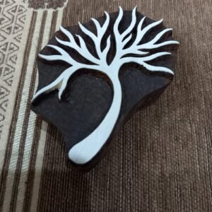 A Tree Skelton ,pottery stamp ceramic mold scrapbooking tjap batik printing floral carved stamps.