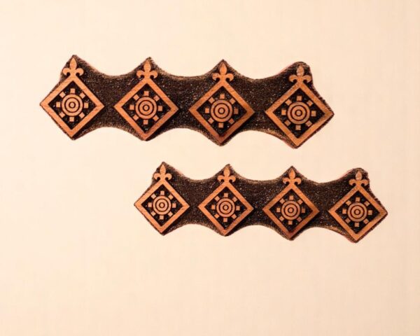 Order of the Mark Trim Bar Woodcut Stamp for Wood - Image 2