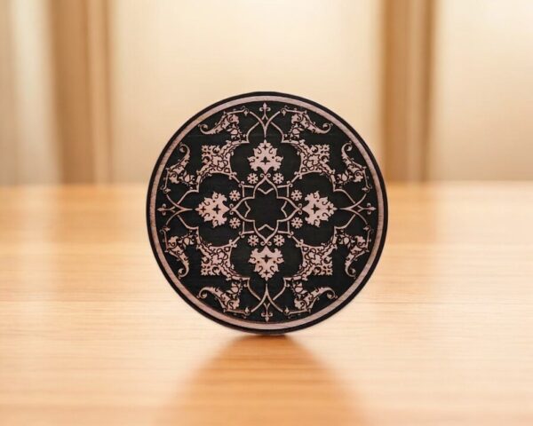 Persian Decorative Roundel Woodcut Stamp for Wood Block - Image 2