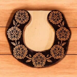 Chaplet of Roses Woodcut Stamp for Wood Block