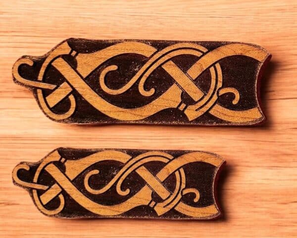 Tiling Mamman Vine Design Trim Bar Woodcut Stamp for Wood Block - Image 2