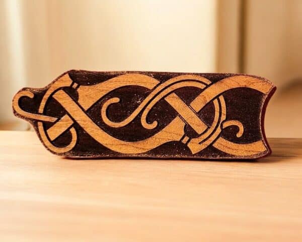Tiling Mamman Vine Design Trim Bar Woodcut Stamp for Wood Block - Image 3