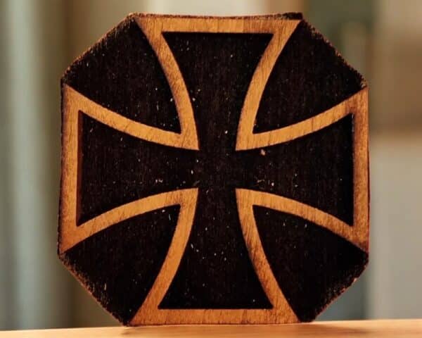 Cross Buttony Woodcut Stamp for Wood Block (Copy) - Image 4