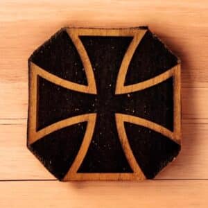 Cross Buttony Woodcut Stamp for Wood Block (Copy)