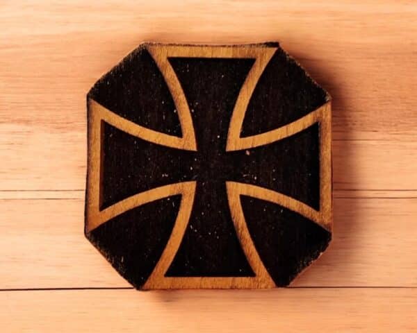 Cross Buttony Woodcut Stamp for Wood Block (Copy)
