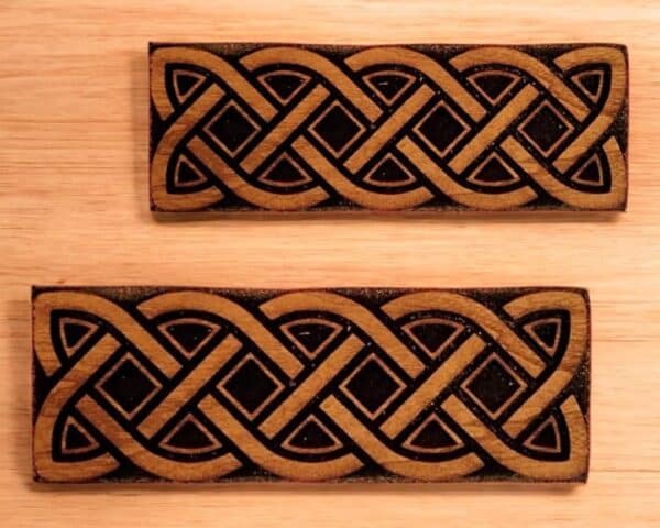 Sailor Knot Version #1 Woodcut Stamp for Wood Block - Image 3