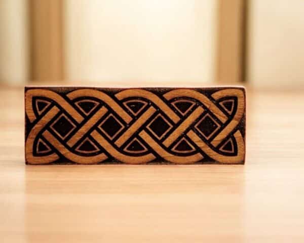 Sailor Knot Version #1 Woodcut Stamp for Wood Block - Image 2